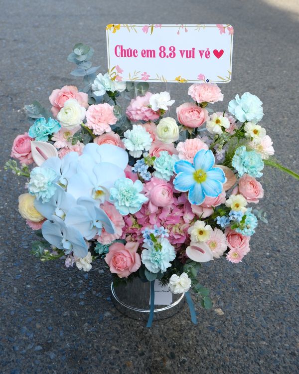 hoa chúc mừng