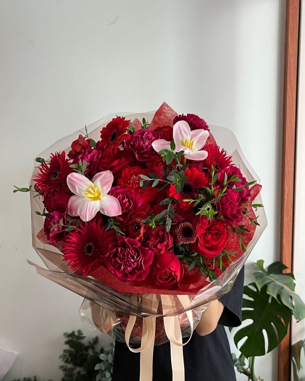 bó hoa chúc mừng