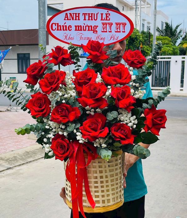 đặt hoa khai trương nhà bè
