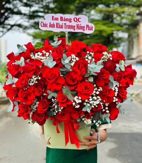 đặt hoa khai trương quận 11
