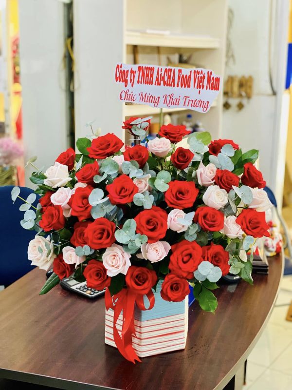 đặt hoa khai trương quận 3