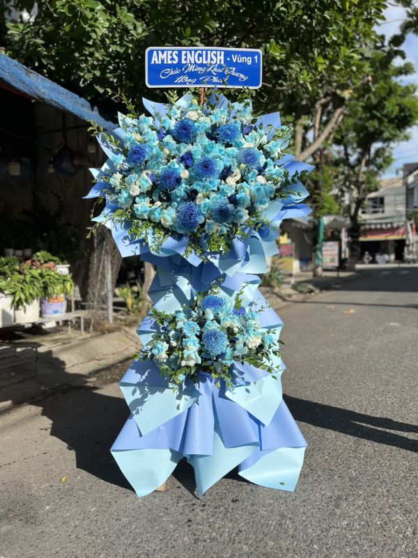 lẵng hoa khai trương