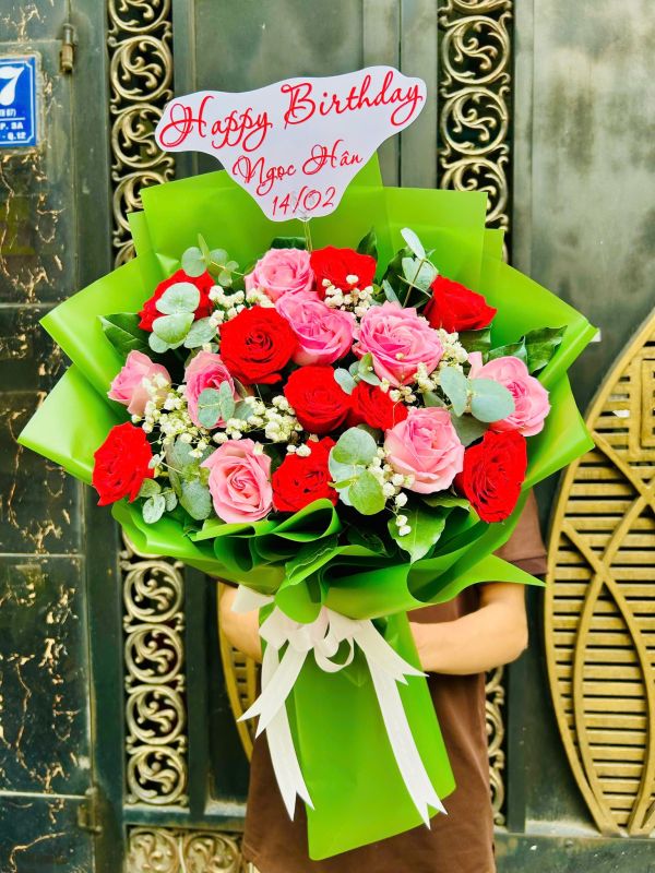 bó hoa sinh nhật