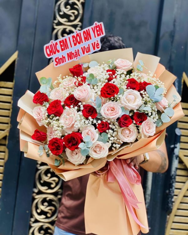bó hoa sinh nhật