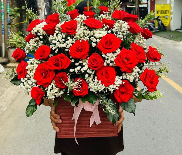 giỏ hoa sinh nhật 