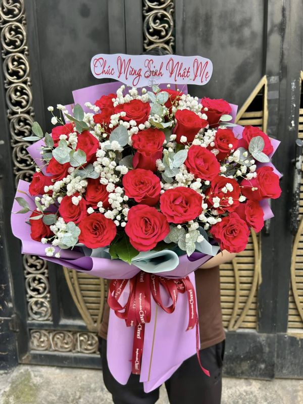 bó hoa sinh nhật