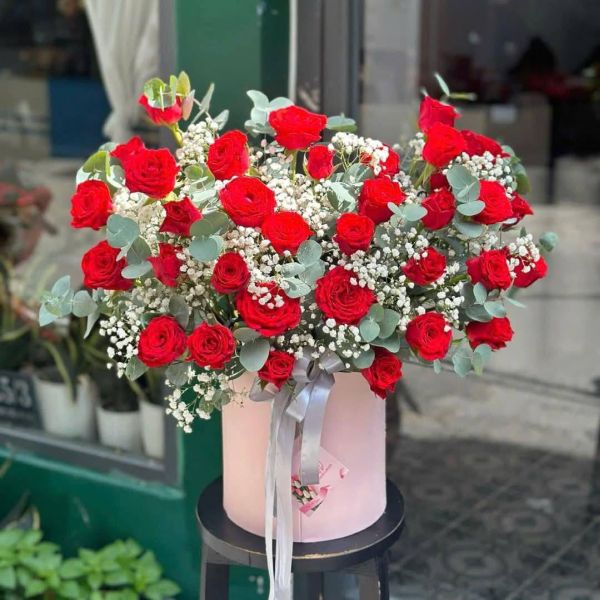 giỏ hoa sinh nhật