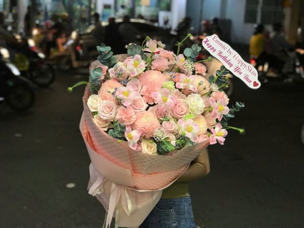 bó hoa sinh nhật