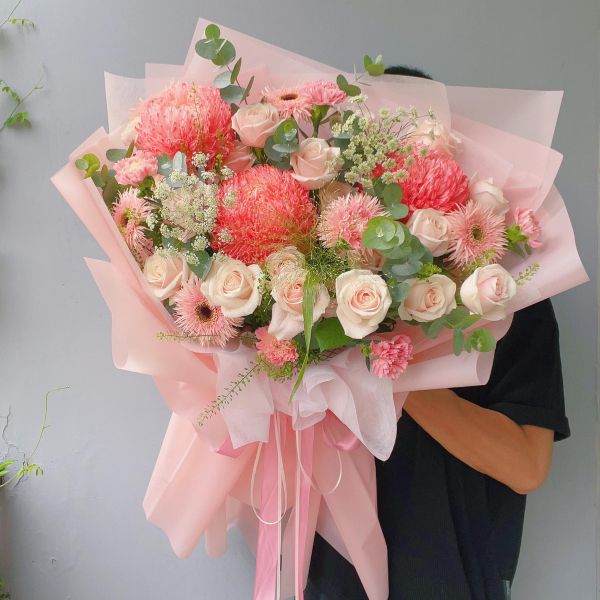 bó hoa tươi đẹp