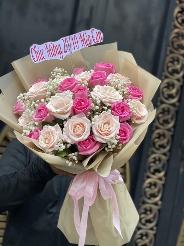hoa chúc mừng 20/10