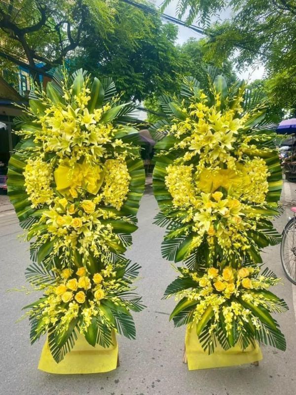 hoa chia buồn