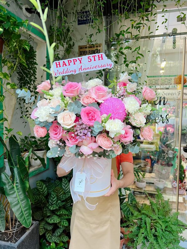 hoa chúc mừng