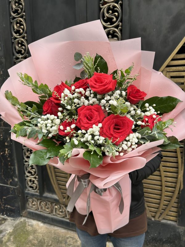 bó hoa tươi đẹp