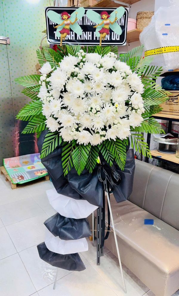 hoa chia buồn