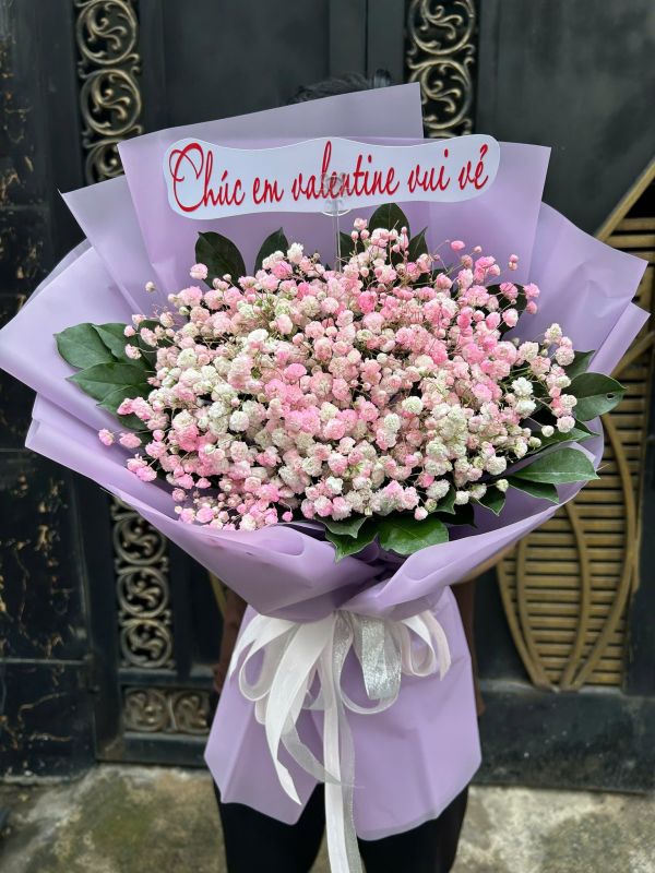 bó hoa chúc mừng
