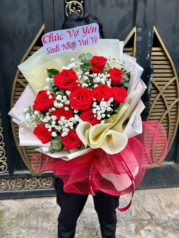 bó hoa sinh nhật
