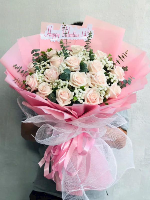 bó hoa chúc mừng