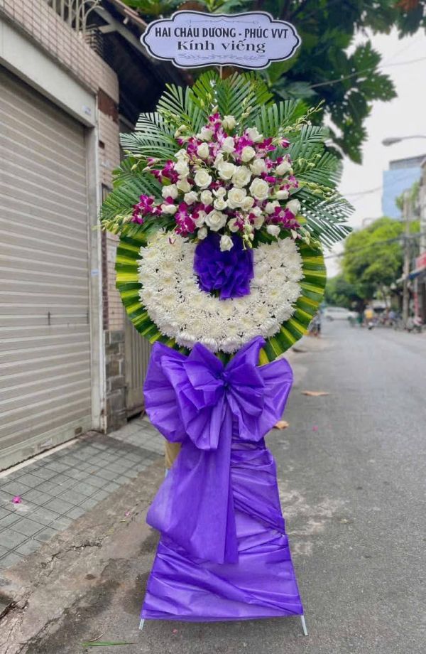 hoa chia buồn