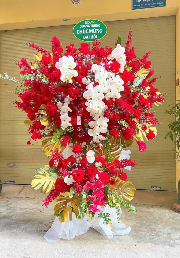 hoa chúc mừng