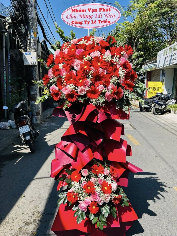 hoa chúc mừng